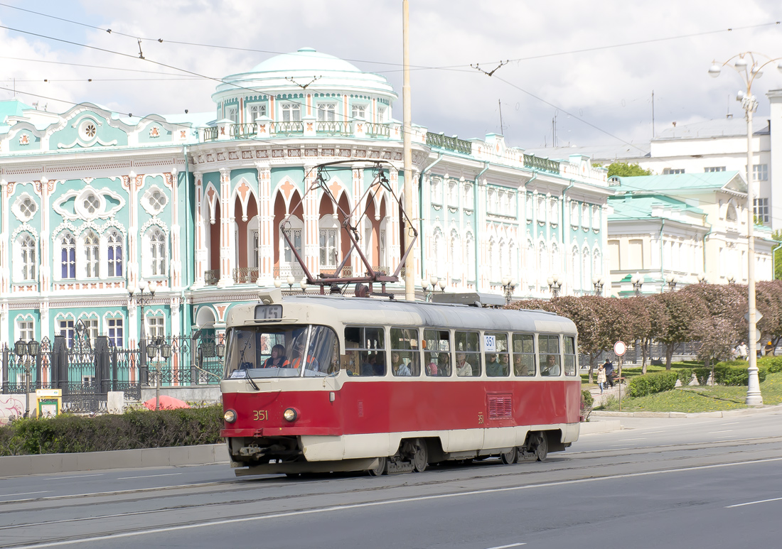 Екатеринбург, Tatra T3SU № 351