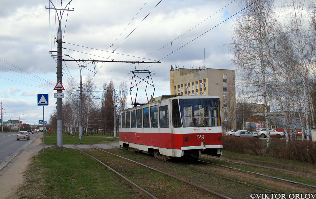 Липецк, Tatra T6B5SU № 129