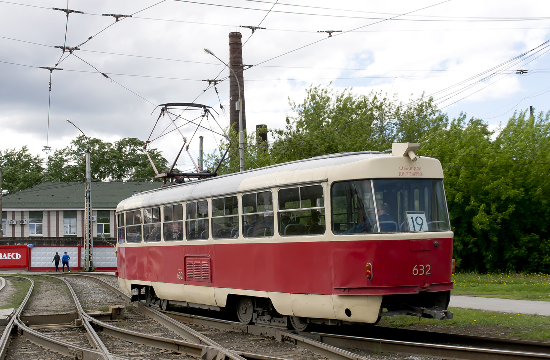Екатеринбург, Tatra T3SU № 632