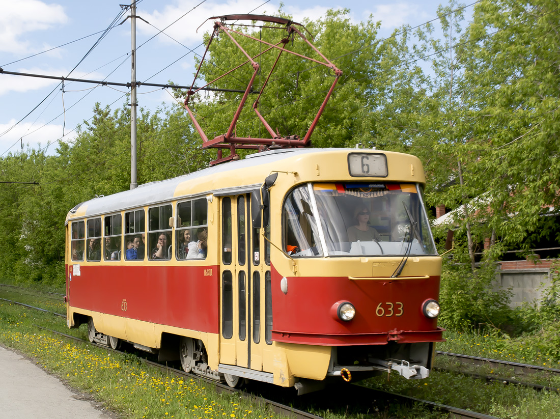 Екатеринбург, Tatra T3SU № 633