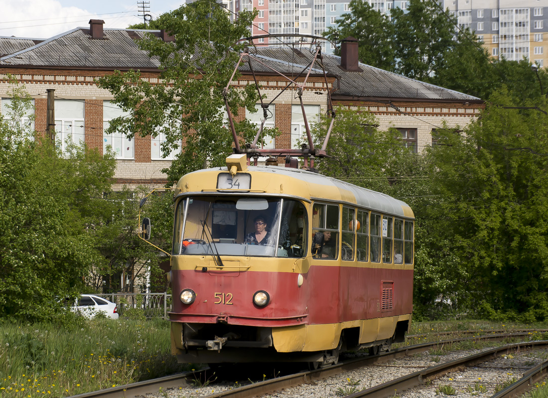 Екатеринбург, Tatra T3SU № 512