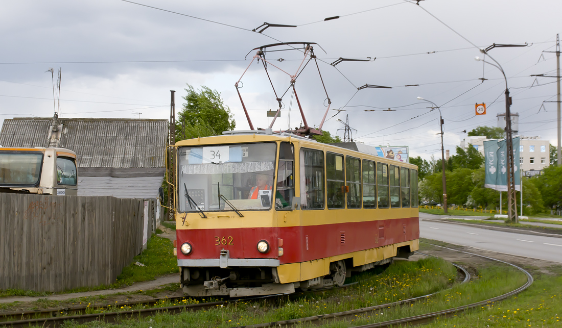 Екатеринбург, Tatra T6B5SU № 362
