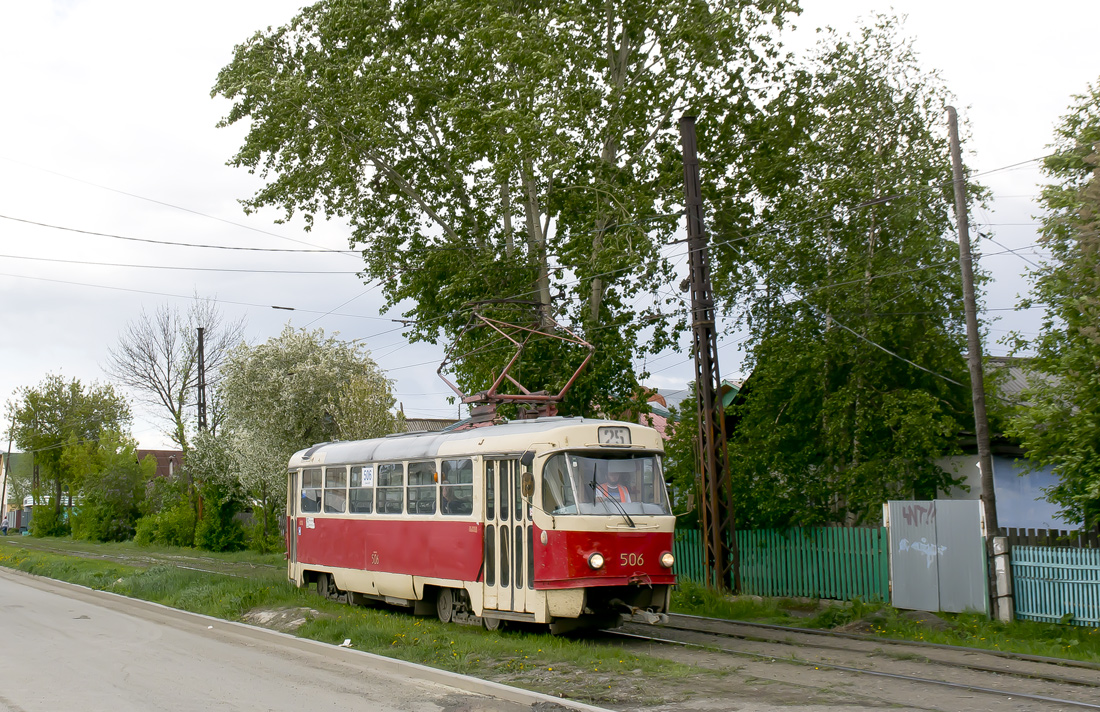 Екатеринбург, Tatra T3SU № 506