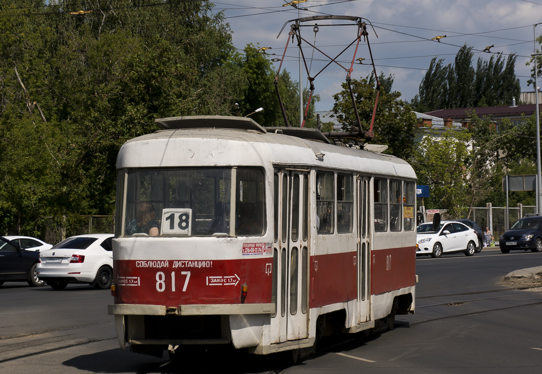 Самара, Tatra T3SU № 817