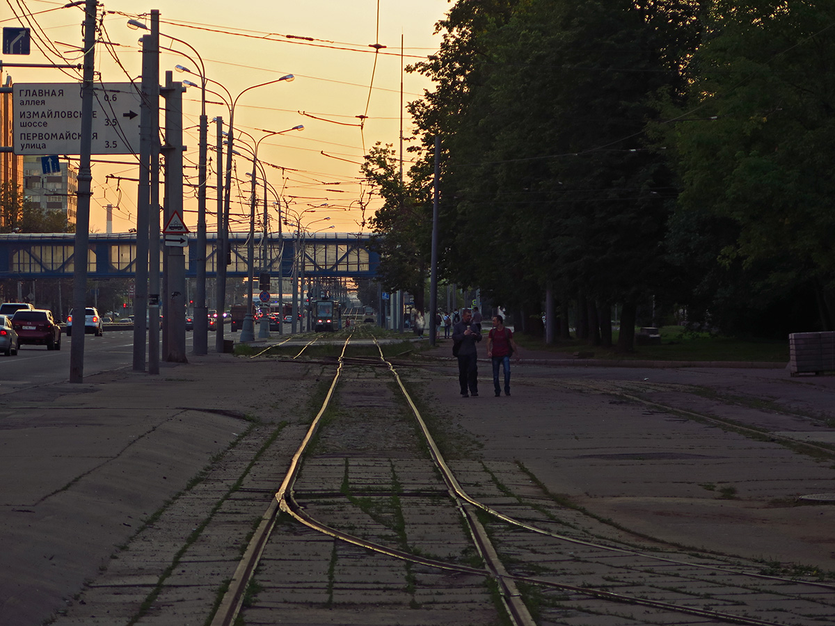 Москва — Конечные станции и кольца; Москва — Трамвайные линии