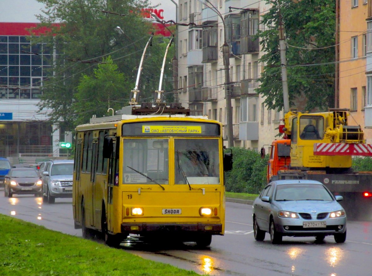 Великий Новгород, Škoda 14TrM № 19