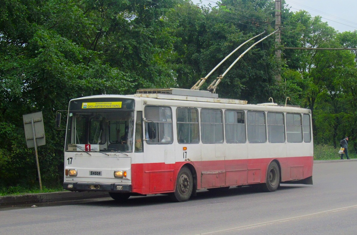 Великий Новгород, Škoda 14TrM № 17