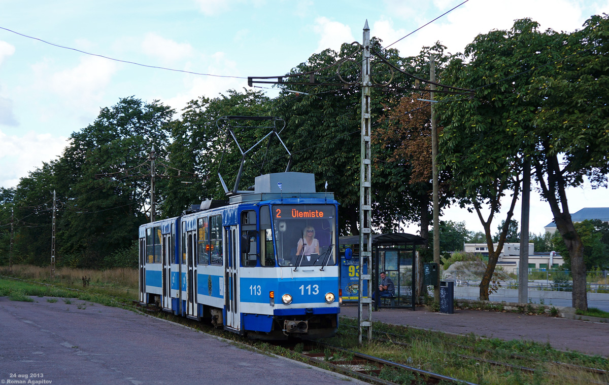 Таллин, Tatra KT4SU № 113