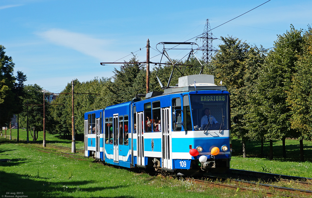 Таллин, Tatra KT6T № 109; Таллин — 125-летие Таллинской конки (Таллинского трамвая)