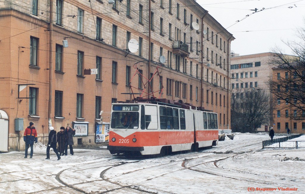 Санкт-Петербург, ЛВС-86Т № 2205