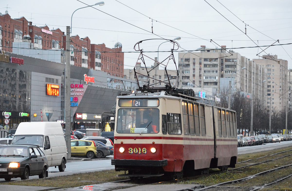 Санкт-Петербург, ЛВС-86К № 3016