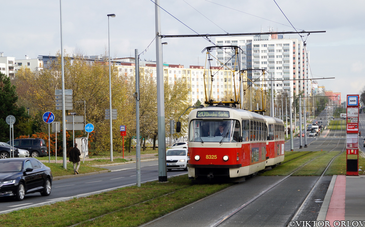 Прага, Tatra T3R.P № 8325