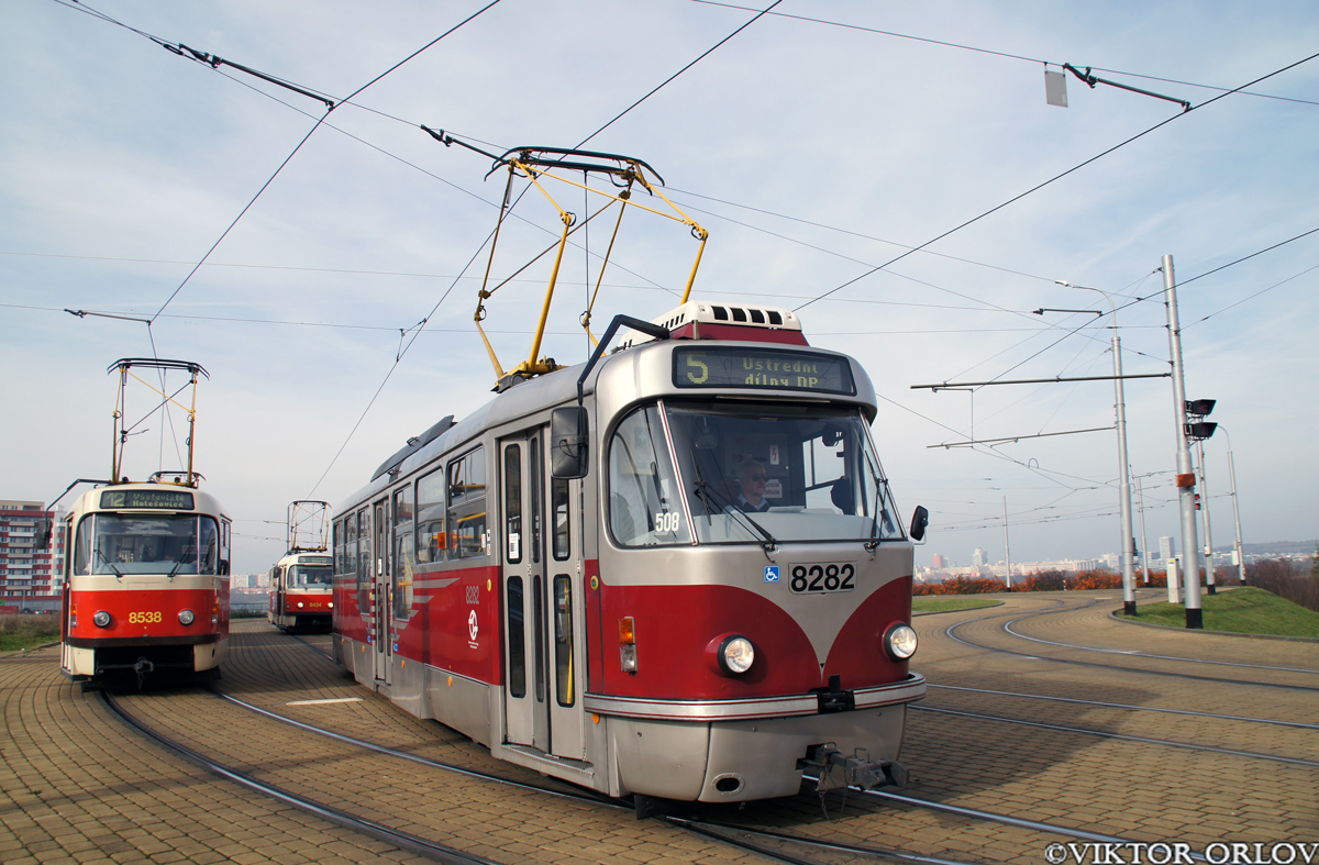 Прага, Tatra T3R.PLF № 8282