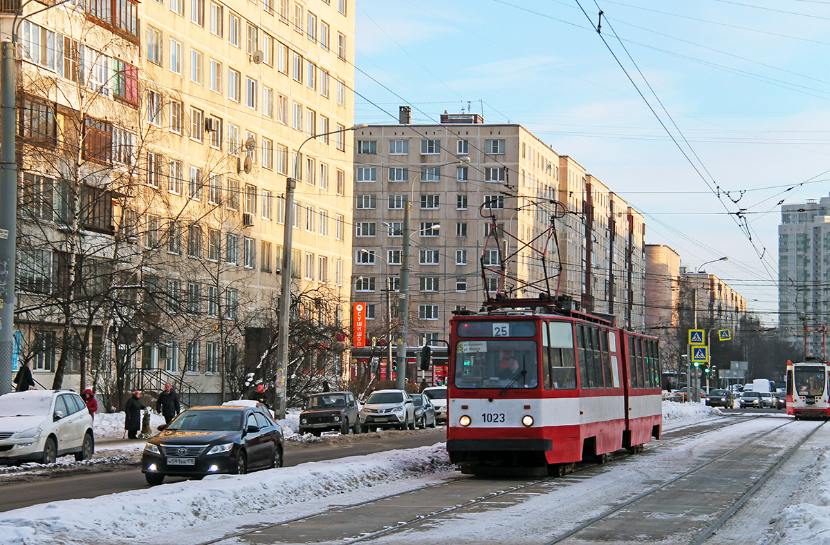 Санкт-Петербург, ЛВС-86К № 1023