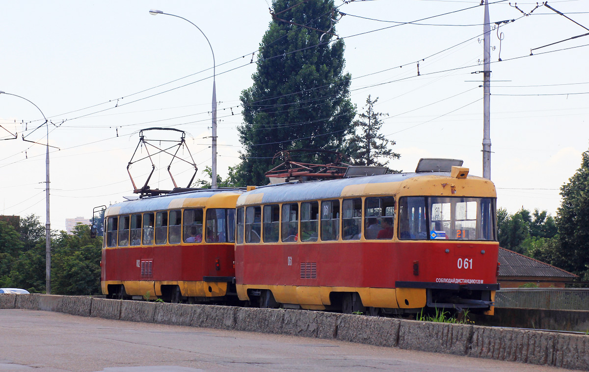 Краснодар, Tatra T3SU № 061