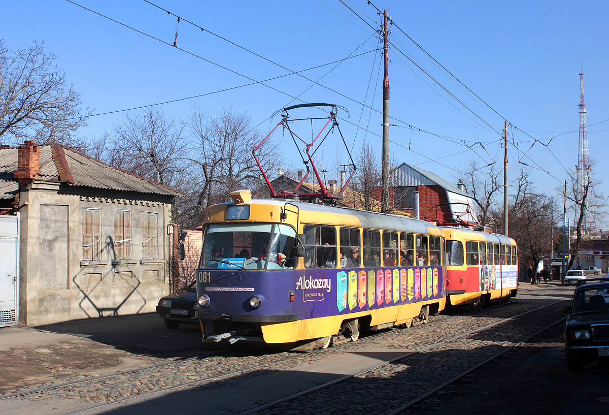Краснодар, Tatra T3SU № 081