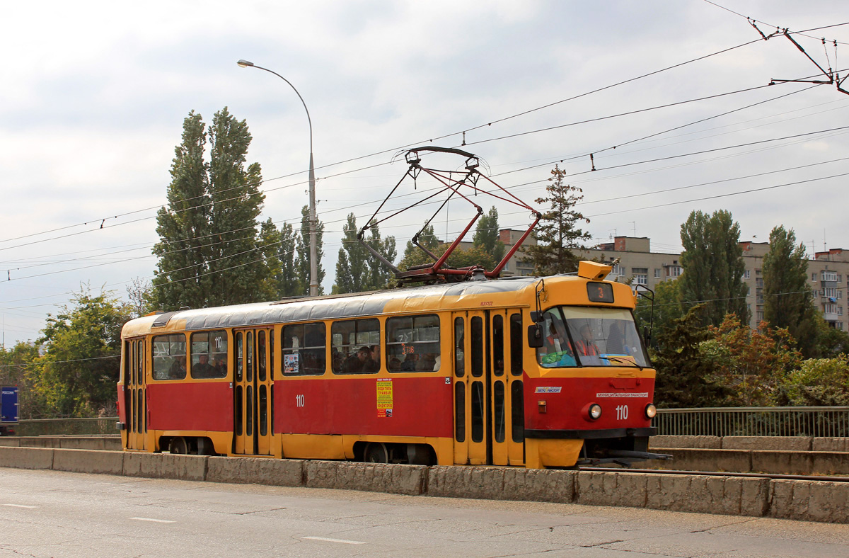 Краснодар, Tatra T3SU № 110