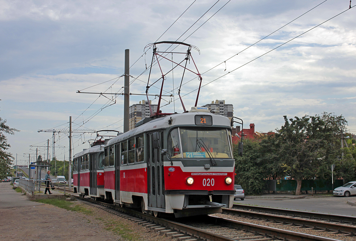 Краснодар, Tatra T3SU № 020