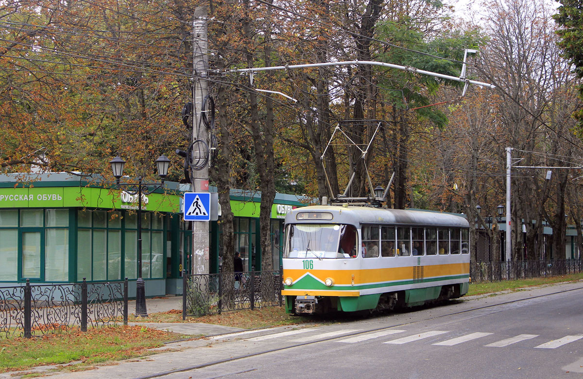 Пятигорск, Tatra T4D № 106