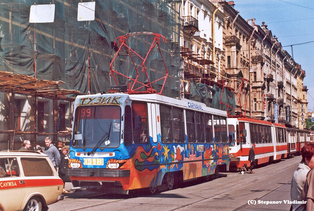 Санкт-Петербург, ЛМ-99К / 71-134К № 0413