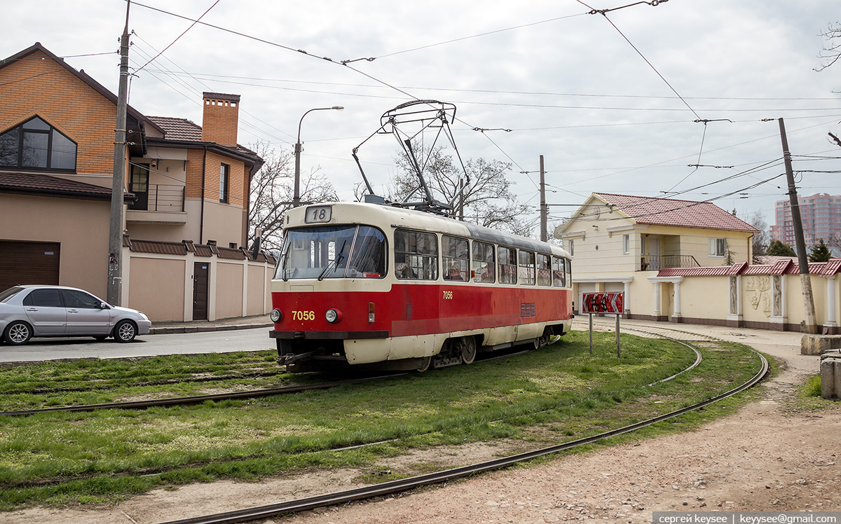 Одесса, Tatra T3SUCS № 7056