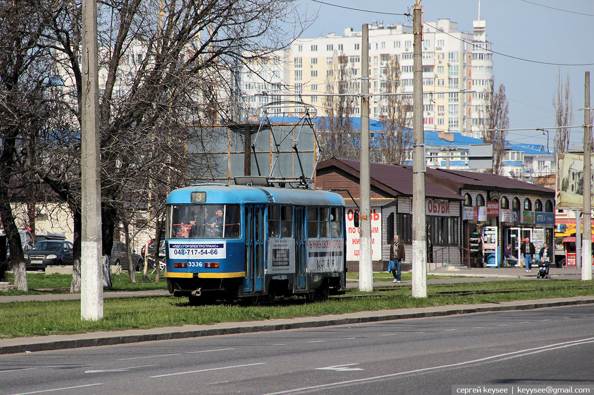 Одесса, Tatra T3R.P № 3336