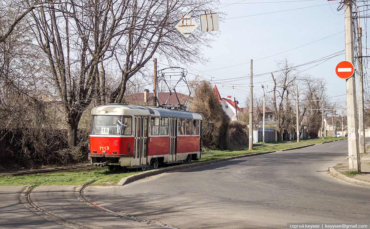 Одесса, Tatra T3SUCS № 7113