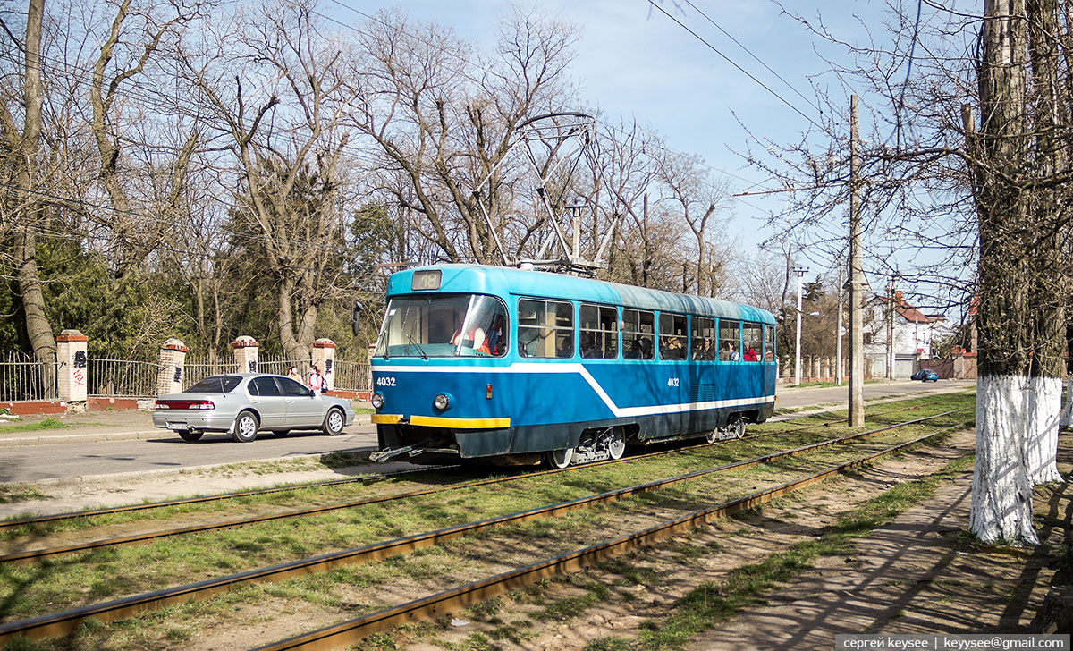 Одесса, Tatra T3R.P № 4032