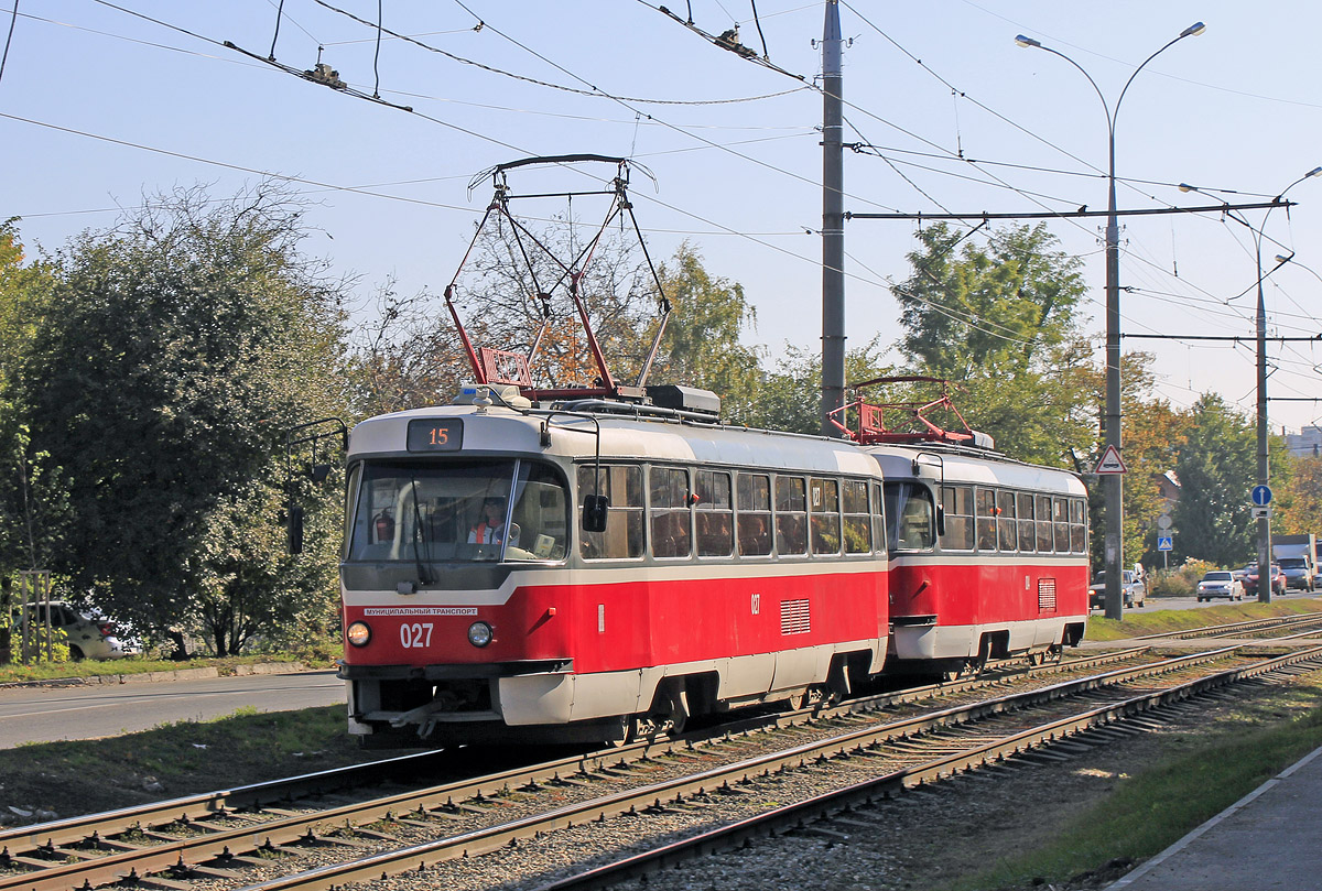 Краснодар, Tatra T3SU № 027