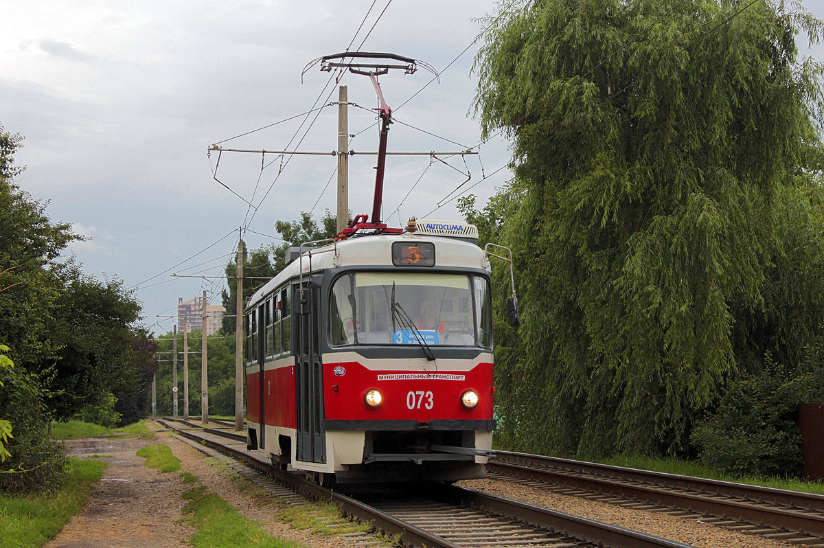 Краснодар, Tatra T3SU № 073