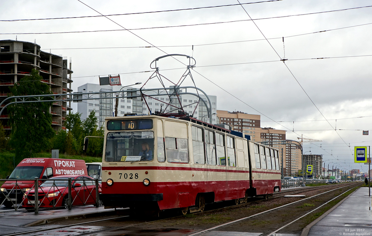 Санкт-Петербург, ЛВС-86К № 7028