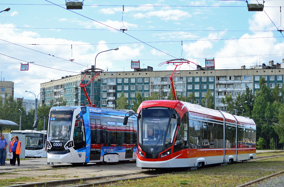 Санкт-Петербург, B85300М № 0300; Санкт-Петербург — Новые трамваи (трамваи без номеров)