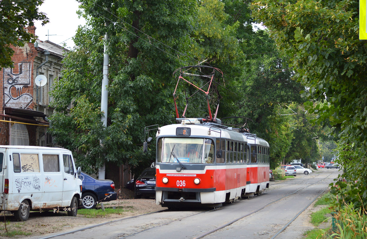 Краснодар, Tatra T3SU № 036