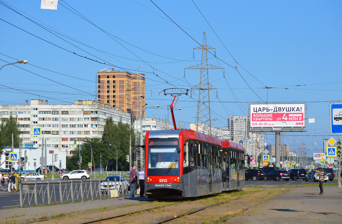 Санкт-Петербург, ЛМ-68М3 № 3512