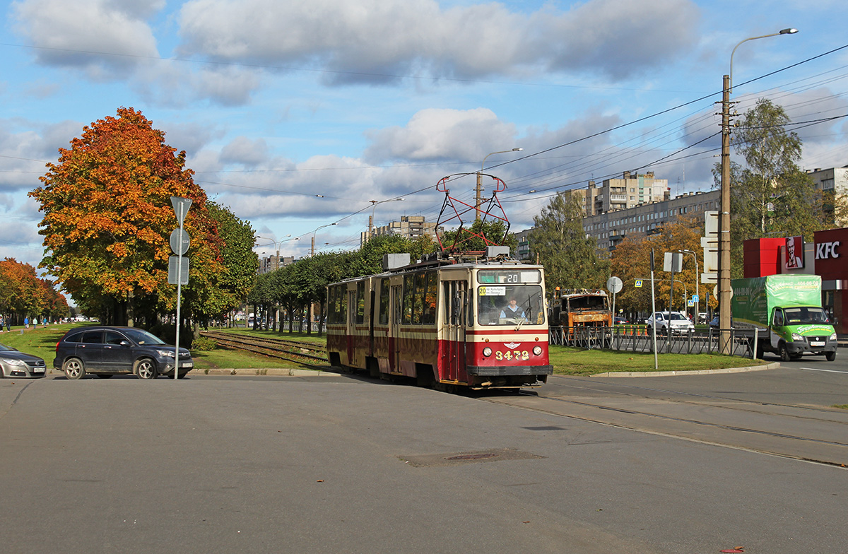 Санкт-Петербург, ЛВС-86К № 3472