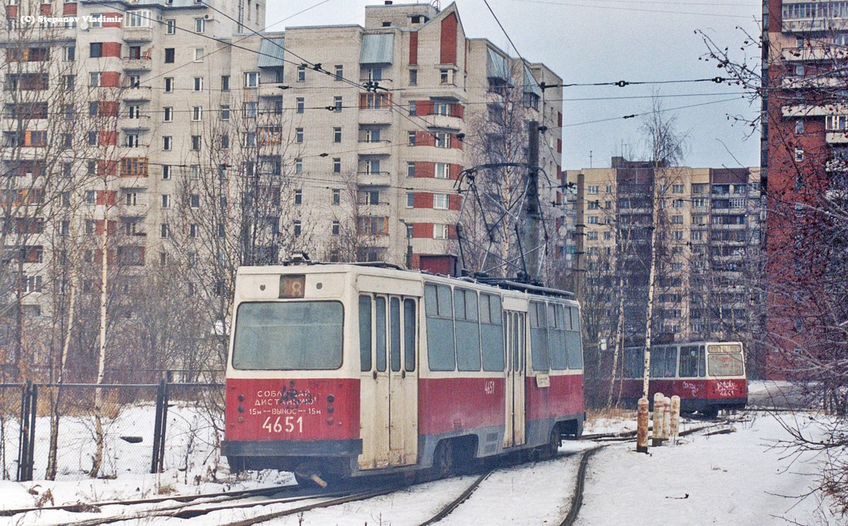Санкт-Петербург, ЛМ-68М № 4651