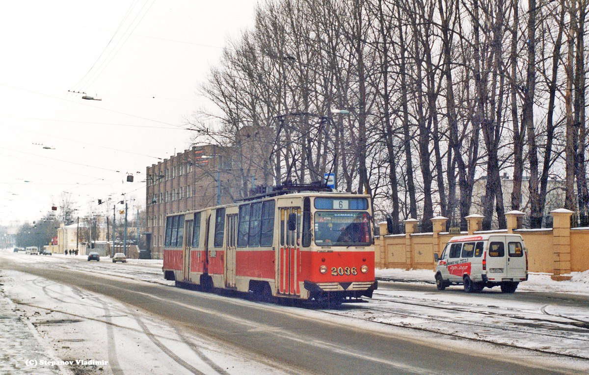 Санкт-Петербург, ЛВС-86К № 2036