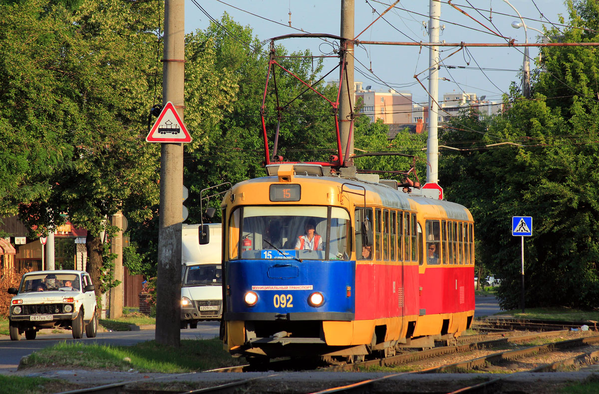 Краснодар, Tatra T3SU № 092