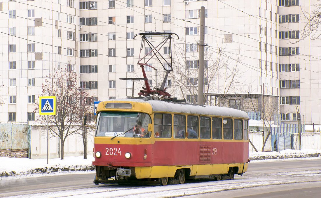 Уфа, Tatra T3D № 2024