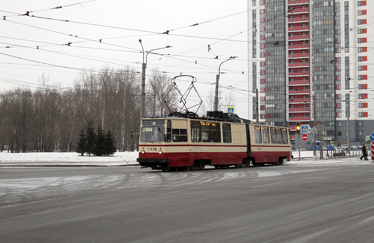 Санкт-Петербург, ЛВС-86К № 7038