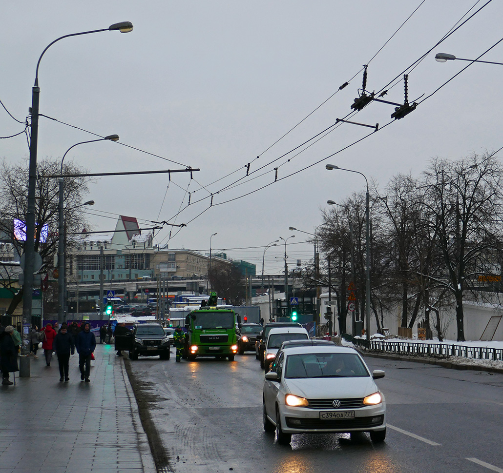 Москва — Конечные станции и кольца; Москва — Троллейбусные линии