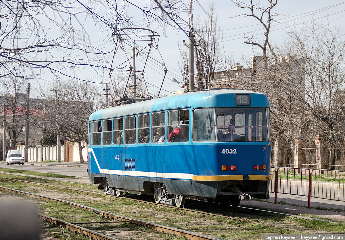 Одесса, Tatra T3R.P № 4032