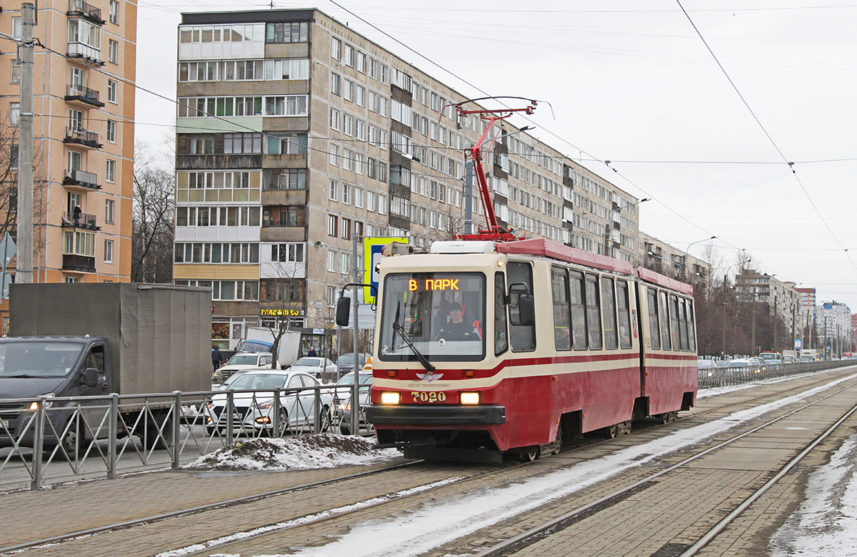 Санкт-Петербург, ЛВС-86М2 № 7020