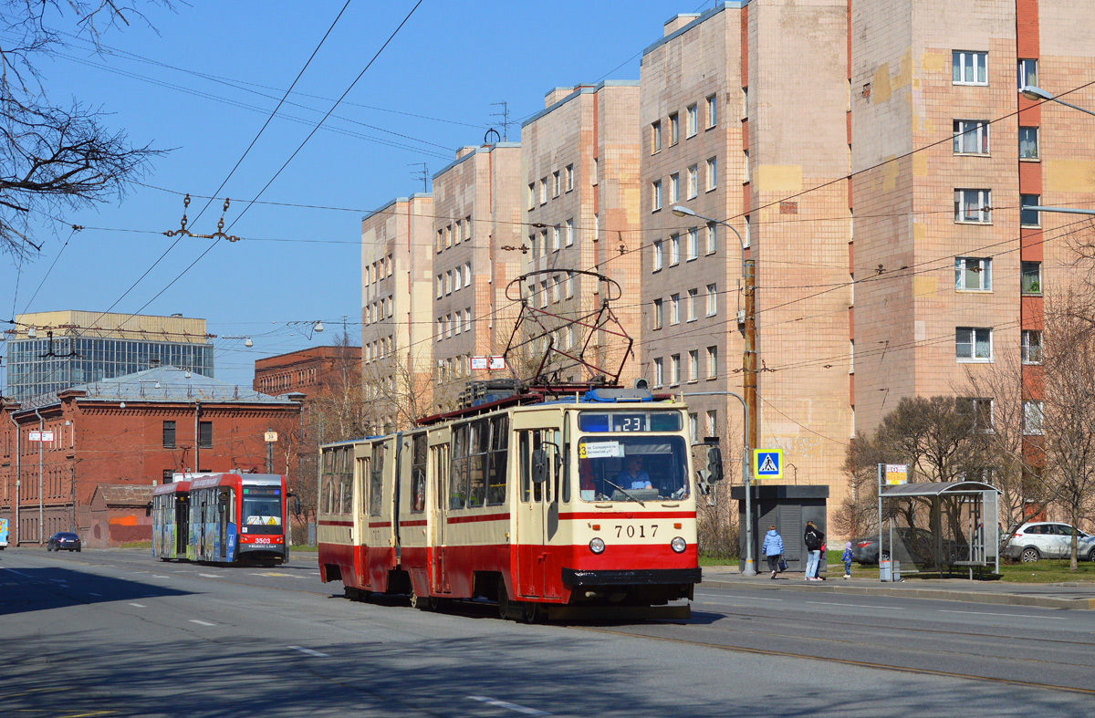 Санкт-Петербург, ЛВС-86К № 7017