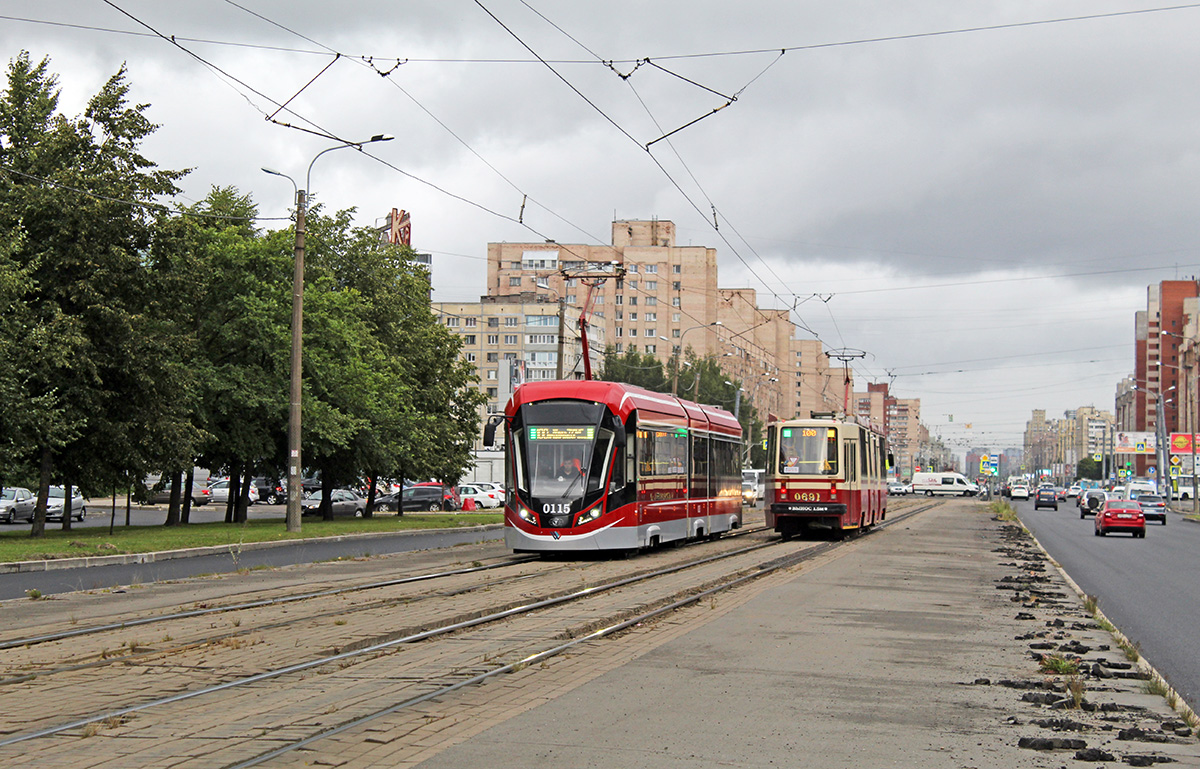 Санкт-Петербург, 71-931М "Витязь-М" № 0115