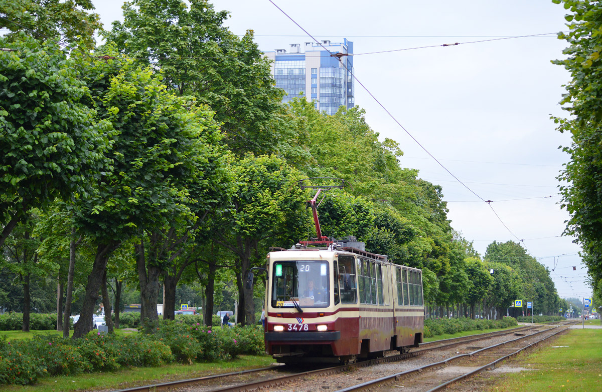 Санкт-Петербург, ЛВС-86К № 3478