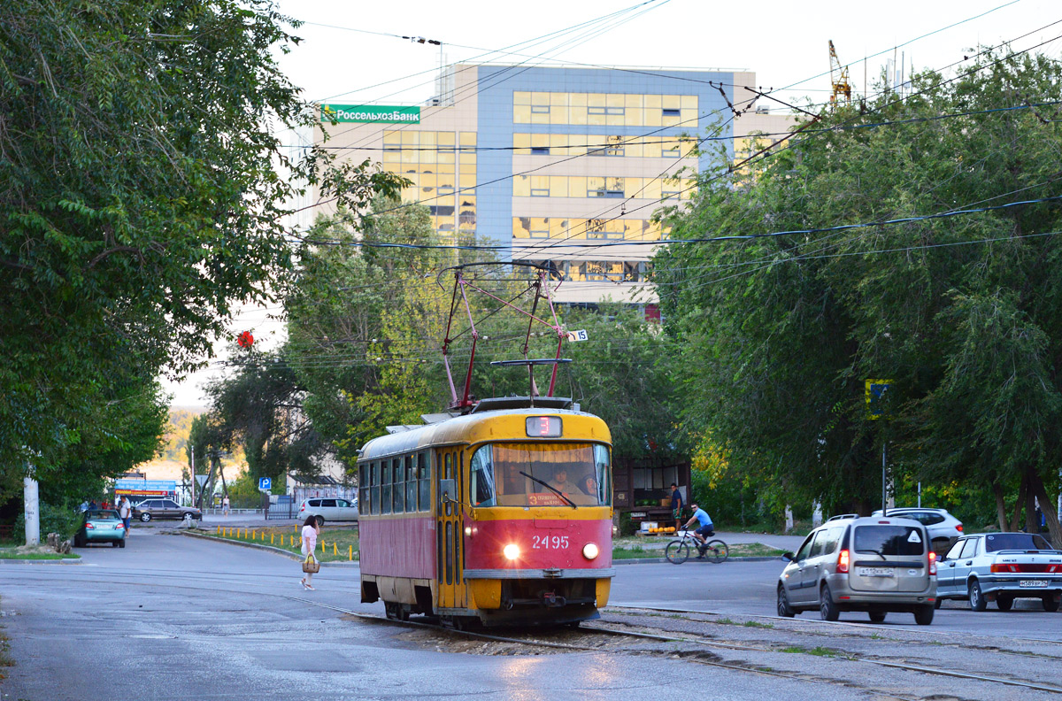 Волгоград, Tatra T3SU № 2495