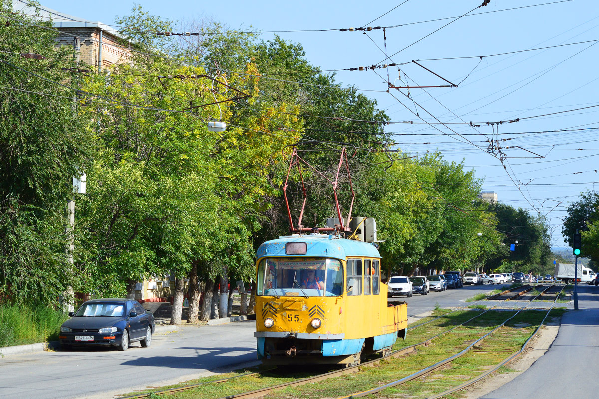 Волгоград, Tatra T3SU № 55