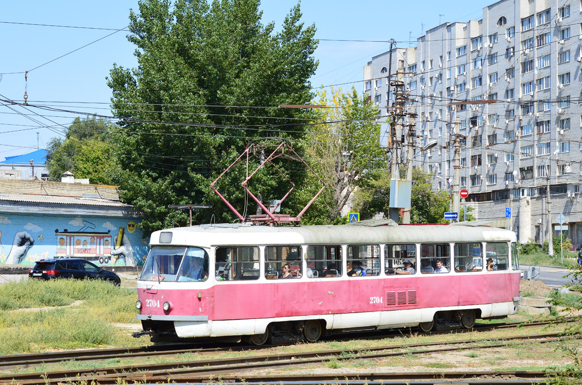 Волгоград, Tatra T3SU № 2704