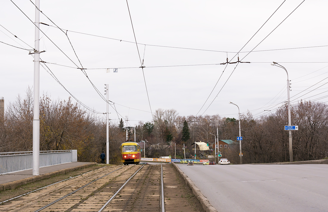 Уфа, Tatra T3R.P № 2141; Уфа — Трамвайные линии; Уфа — Троллейбусные линии